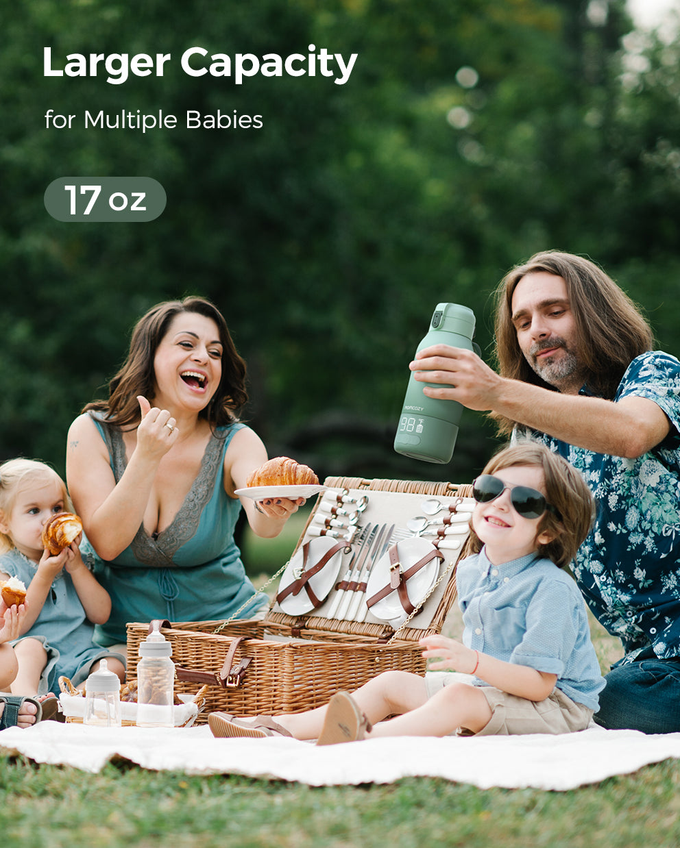 Momcozy Tragbarer Baby-Flaschenwärmer 1.5kg