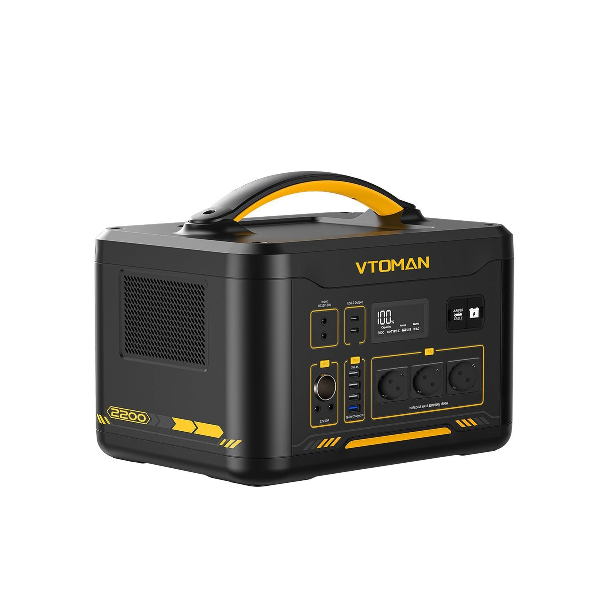 VTOMAN Jump 2200 Tragbare Powerstation 2200W