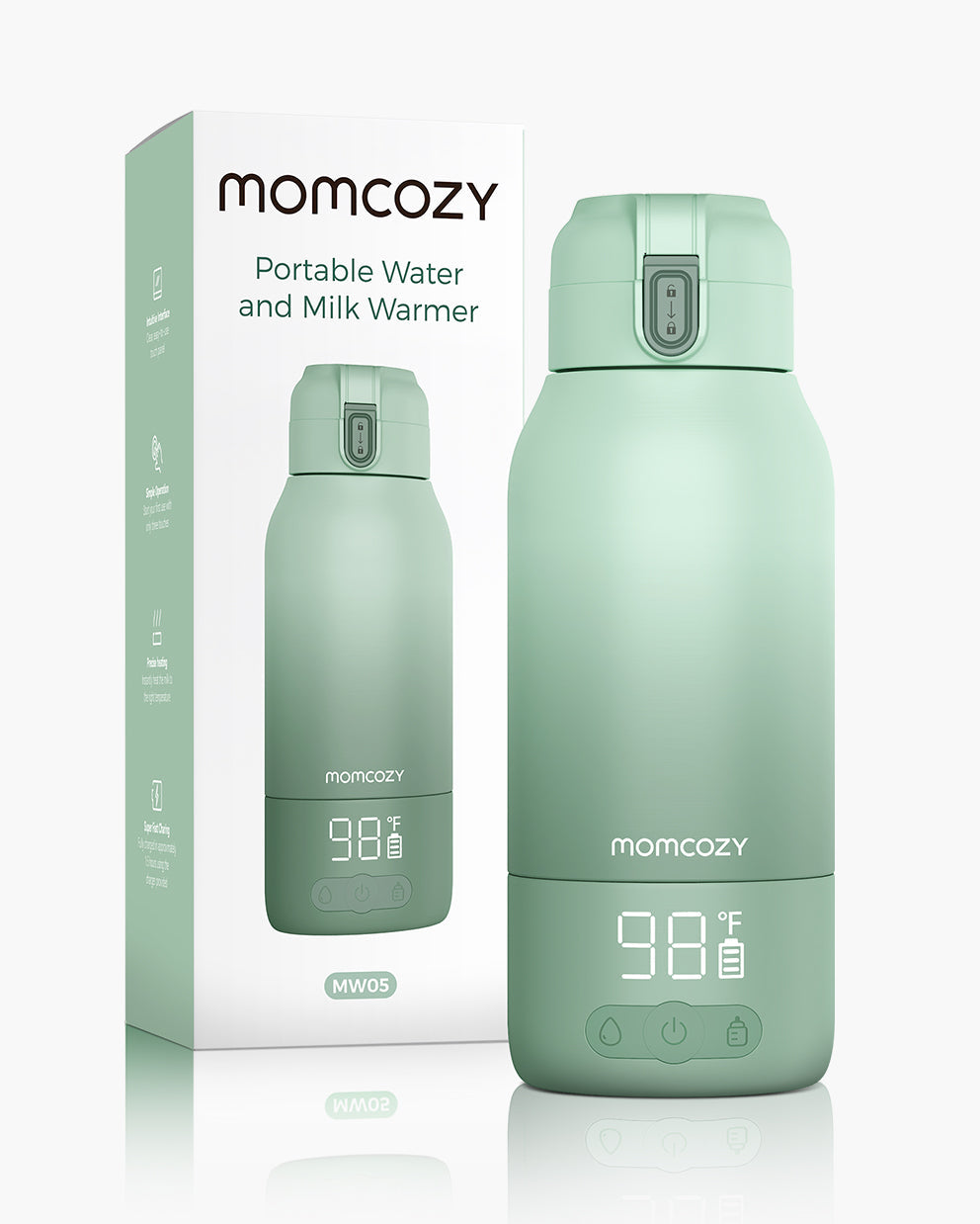Momcozy Tragbarer Baby-Flaschenwärmer 1.5kg