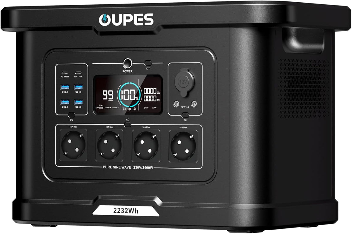 OUPES Exodus 2400 Tragbare Powerstation 2400W 2048Wh