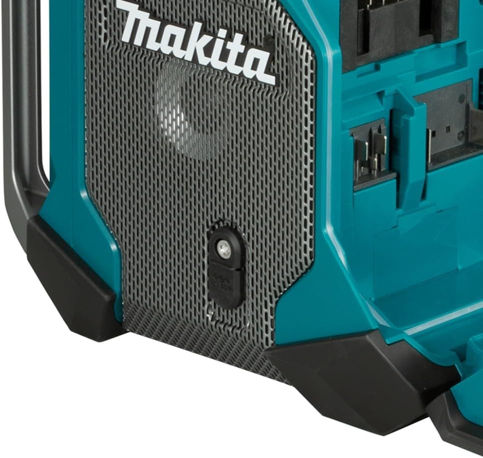 Makita MR007GZ Baustellenradio 18 V, 40 V Max., DAB, DAB+, FM, Bluetooth, Petrol, ohne Akku, ohne Ladegerät