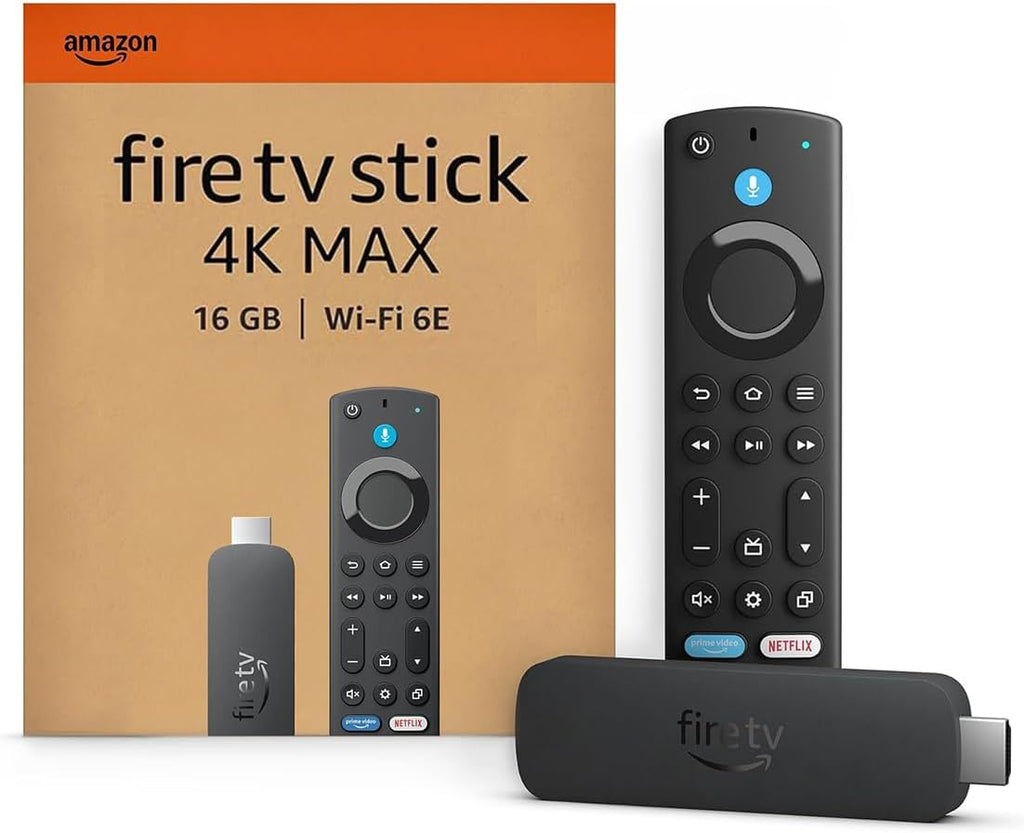 Amazon Fire TV Stick 4K Max 2. Gen. B0CW4HD359, Wi-Fi 6E, 16GB, Dolby Vision, Ambient-TV