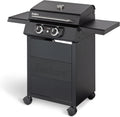 Enders® Elektrogrill eCRAVE 2, mit Gussrost, Grillwagen mit viel Stauraum, SIMPLE CLEAN™ Reinigungssystem, 2 leistungsstarke Heizelemente, formstabile Garhaube mit integriertem Thermometer #97116