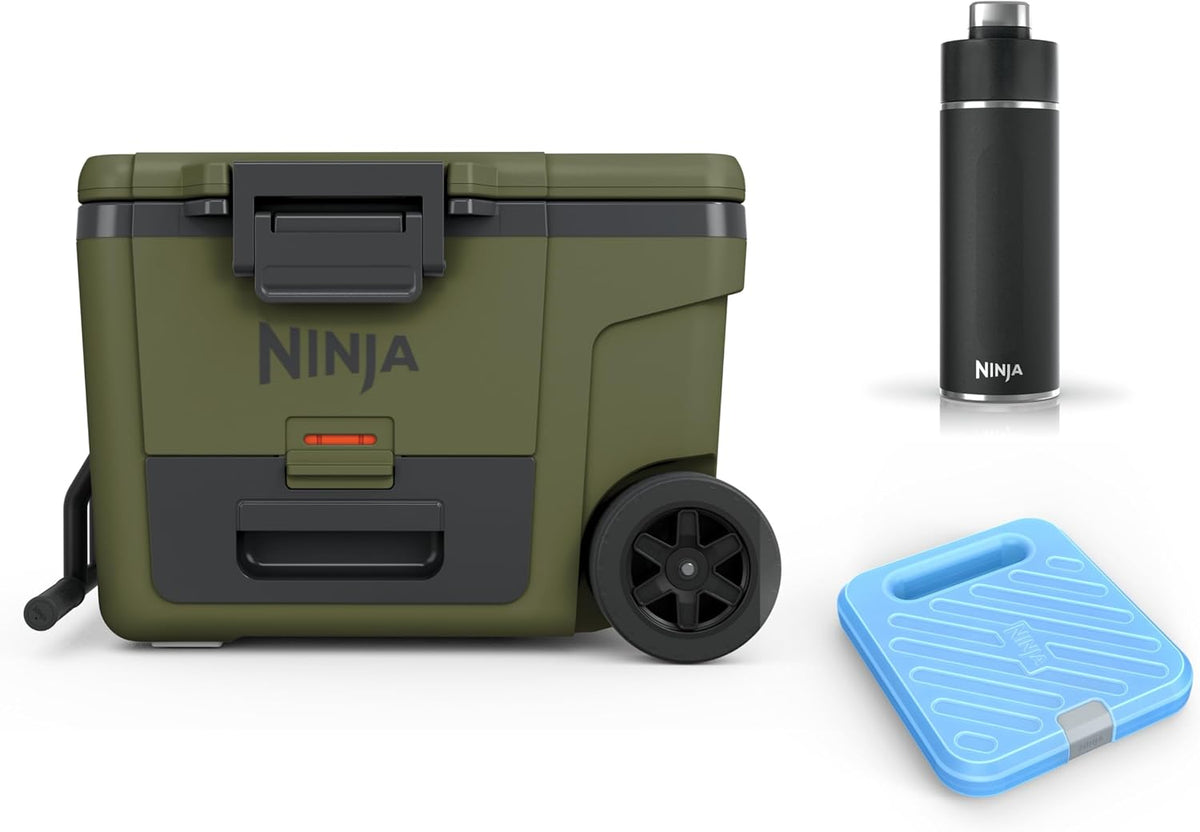 Ninja FrostVault Kühlbox mit Rollen und Isolierung, FB245AMZEUUKGN