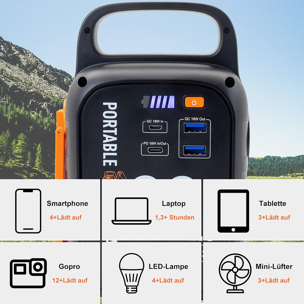 CAPTOK S60 Tragbare Powerbank 18W 83.25Wh