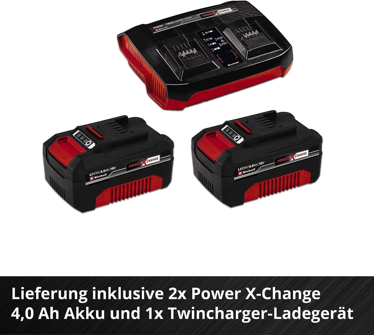 Einhell Rasarro 36/38 Kit Akku-Rasenmäher 36V 38cm