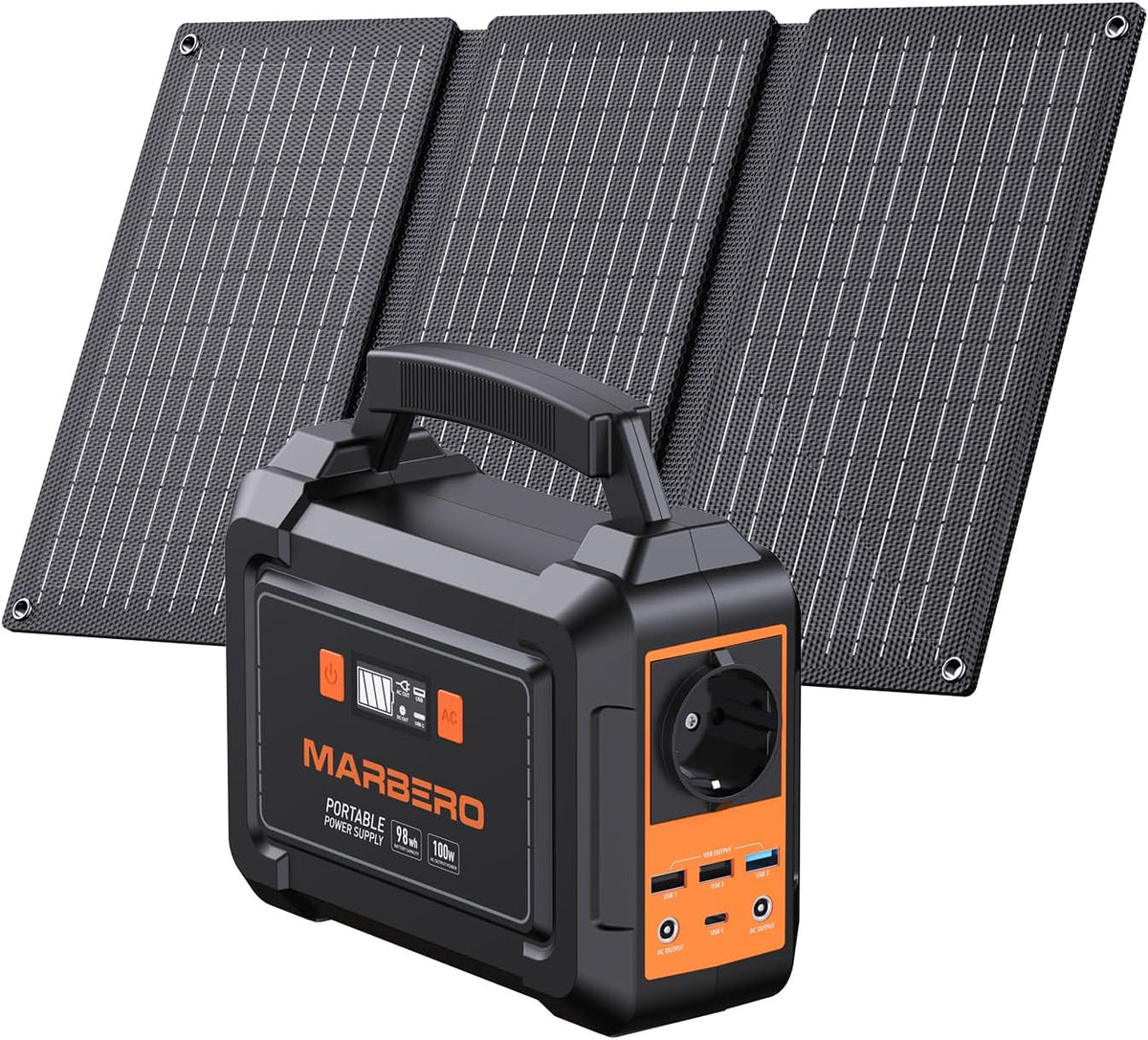 MARBERO Tragbare Powerstation 100W 98Wh