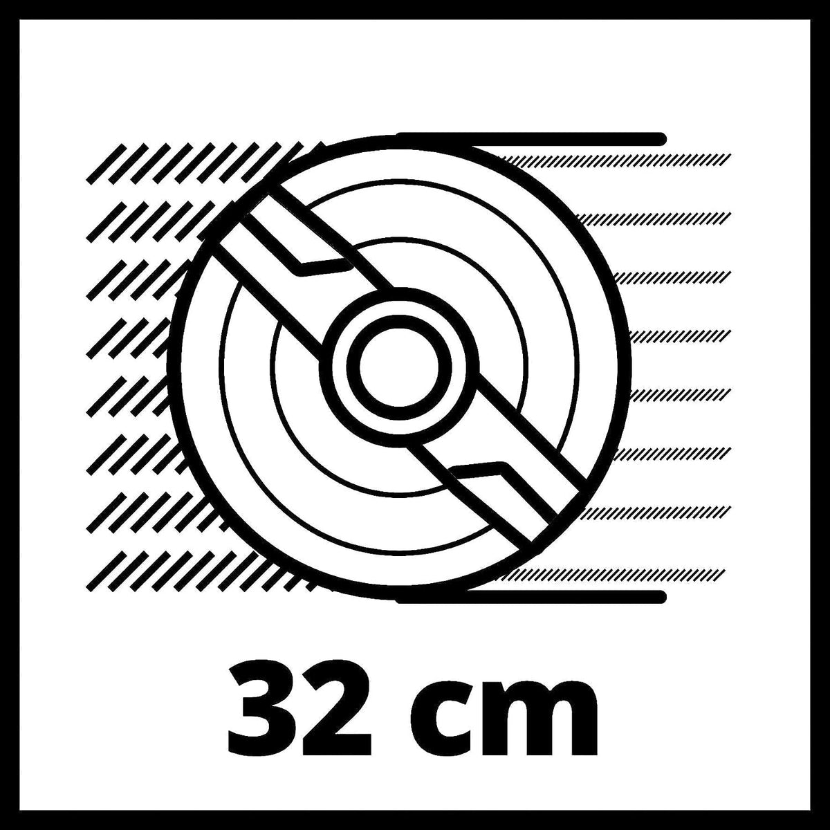Einhell GC-EM 1232 Elektro-Rasenmäher 32cm