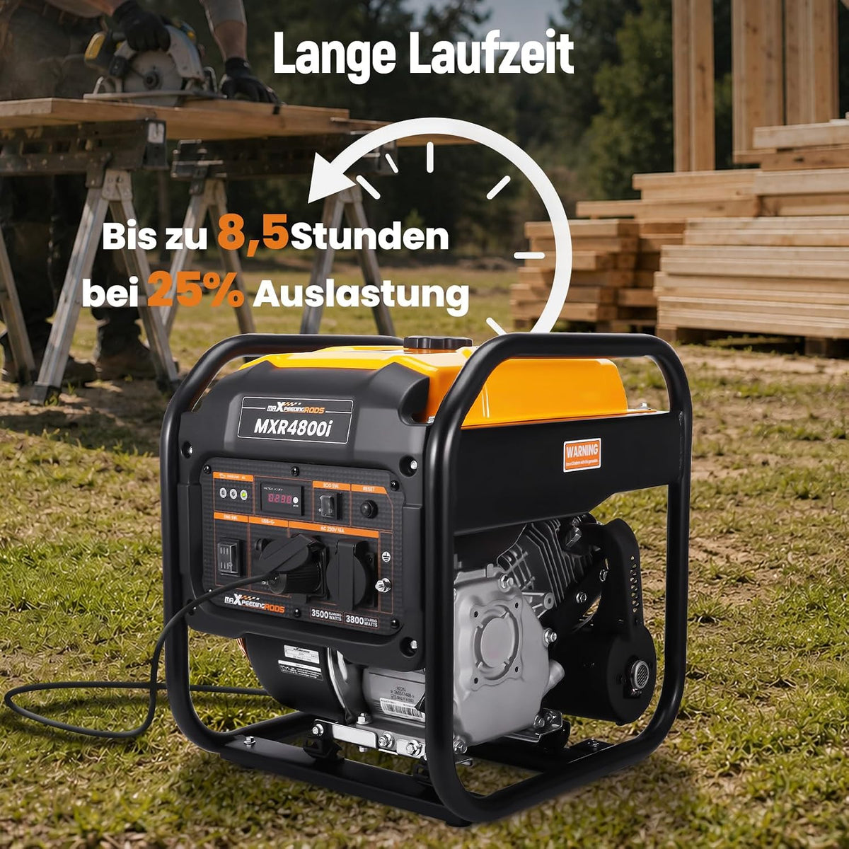 maXpeedingrods MXR4800I Inverter Stromerzeuger Benzin