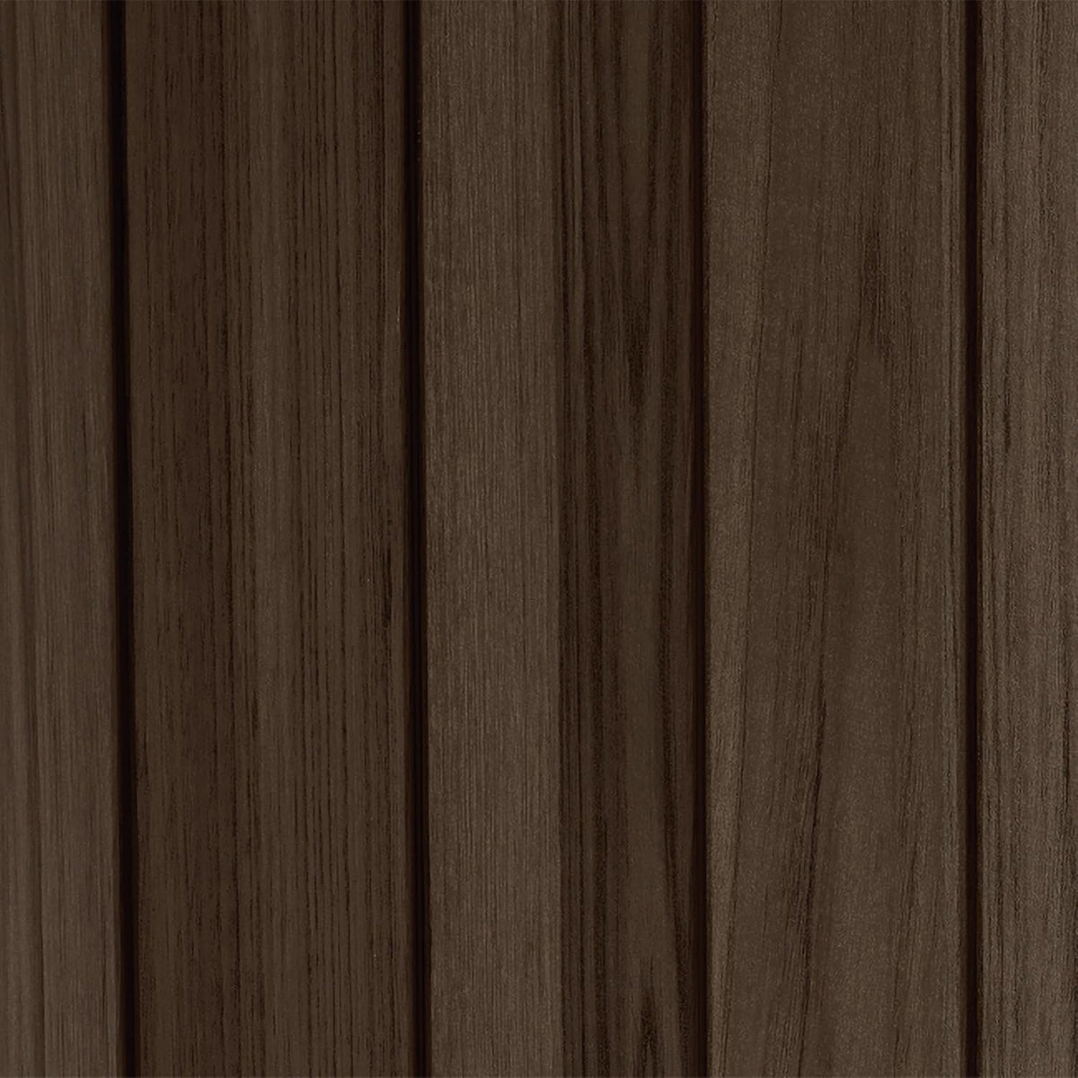 Keter Signature Gartenschrank, wetterfest, 2020 L Stauraum, abschließbar, mit Gasdruckfedern, Rosenholz-Optik, 190,5 x 109,3 x 132,5 cm, Mülltonnenbox für 2X 360l Tonnen