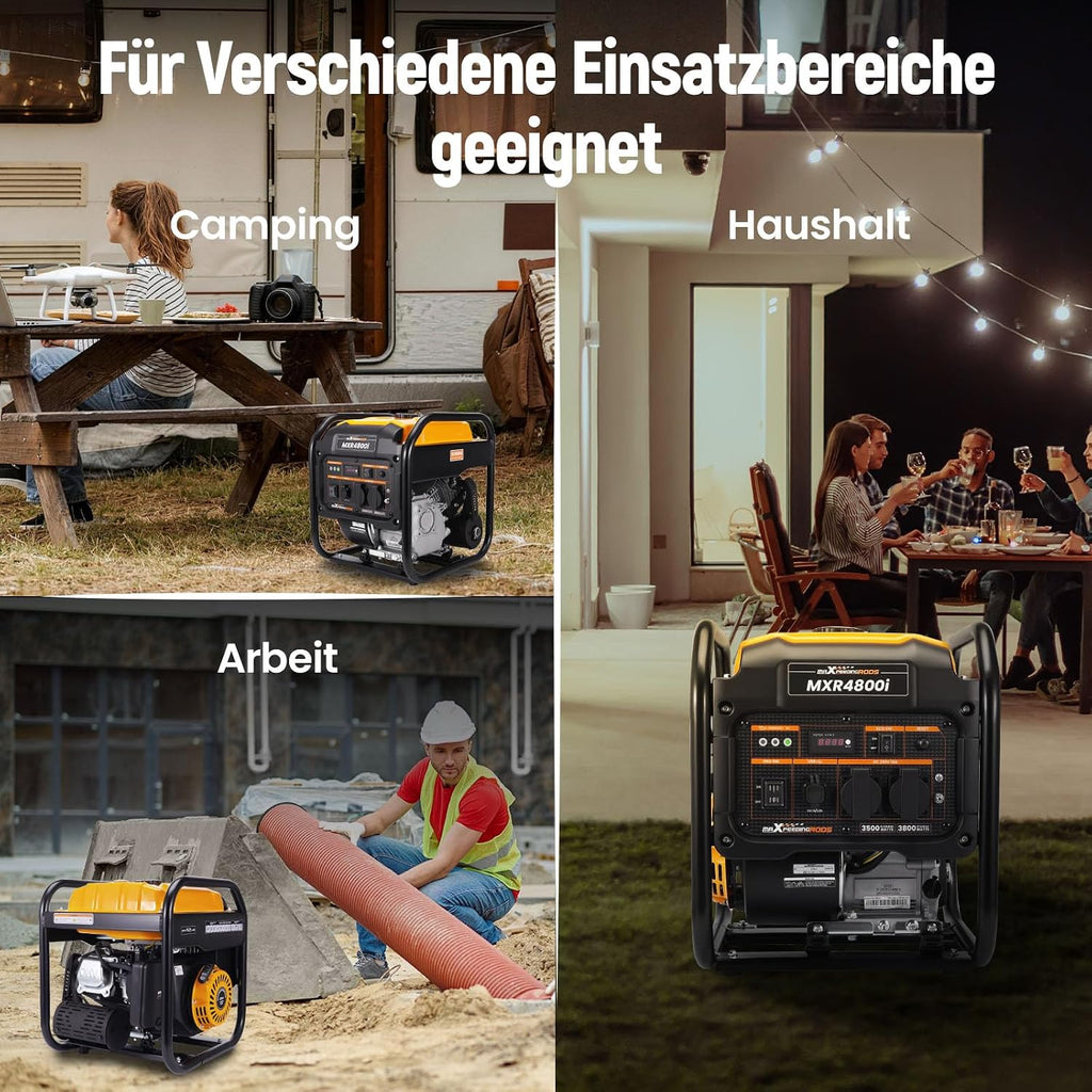 maXpeedingrods MXR4800I Inverter Stromerzeuger Benzin