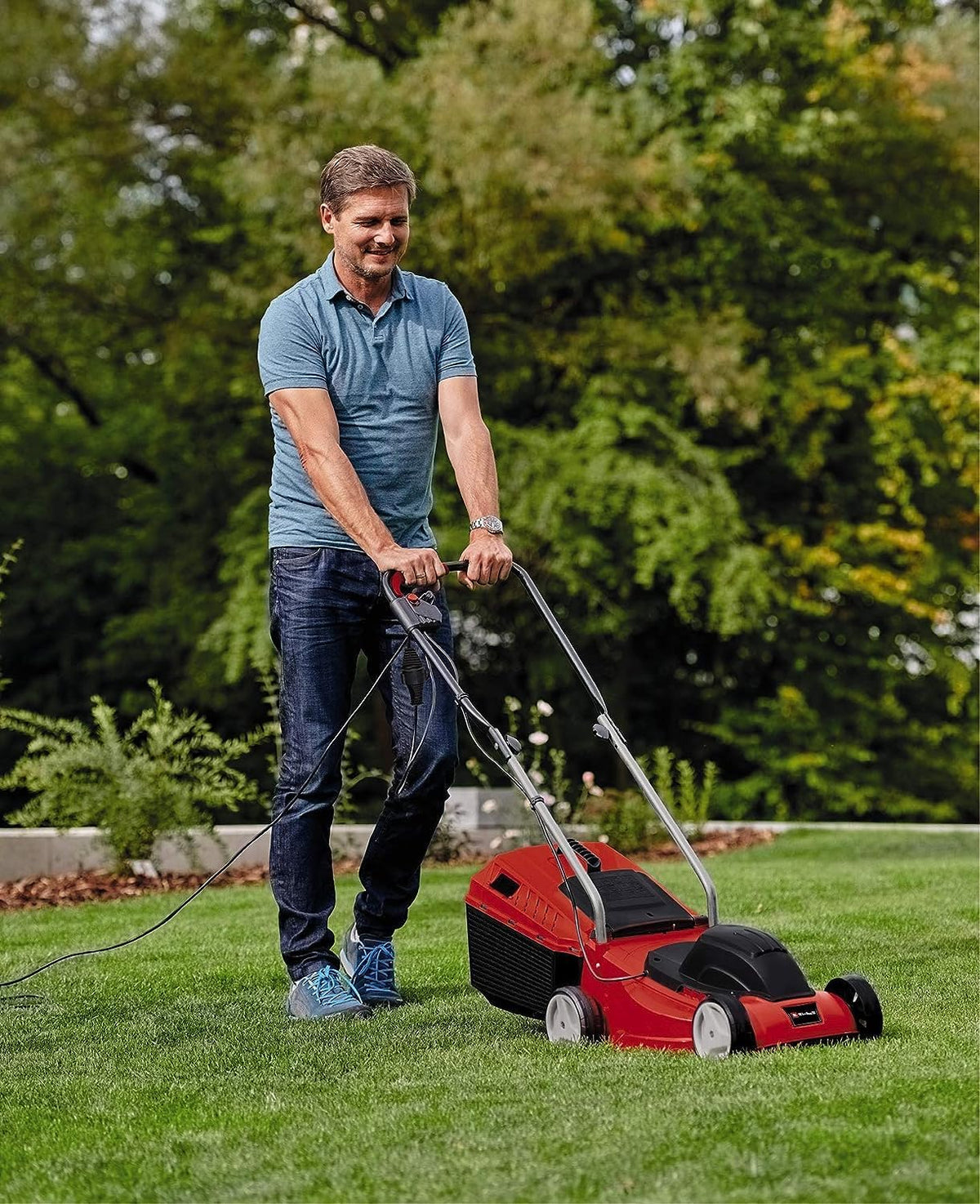 Einhell GC-EM 1232 Elektro-Rasenmäher 32cm