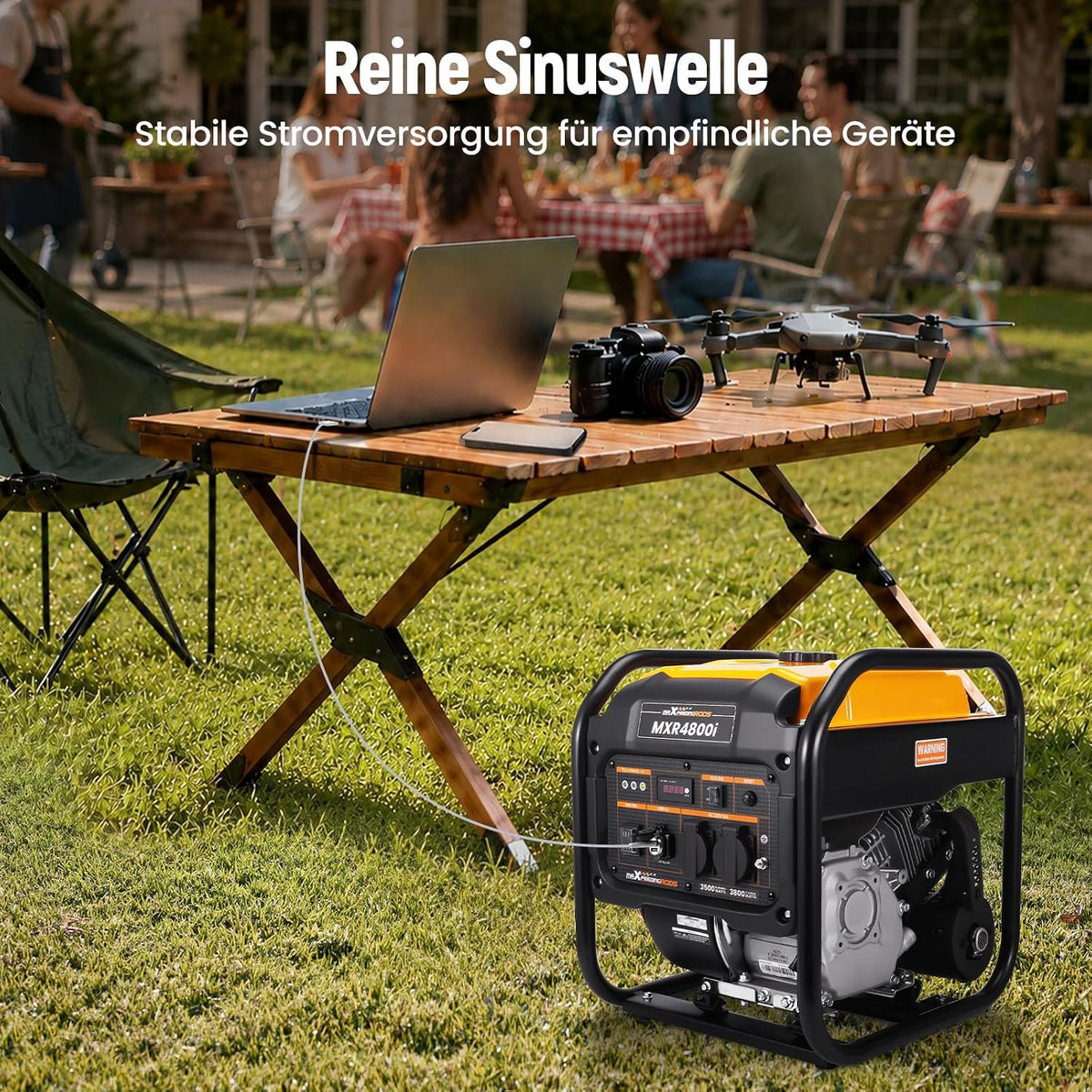 maXpeedingrods MXR4800I Inverter Stromerzeuger Benzin