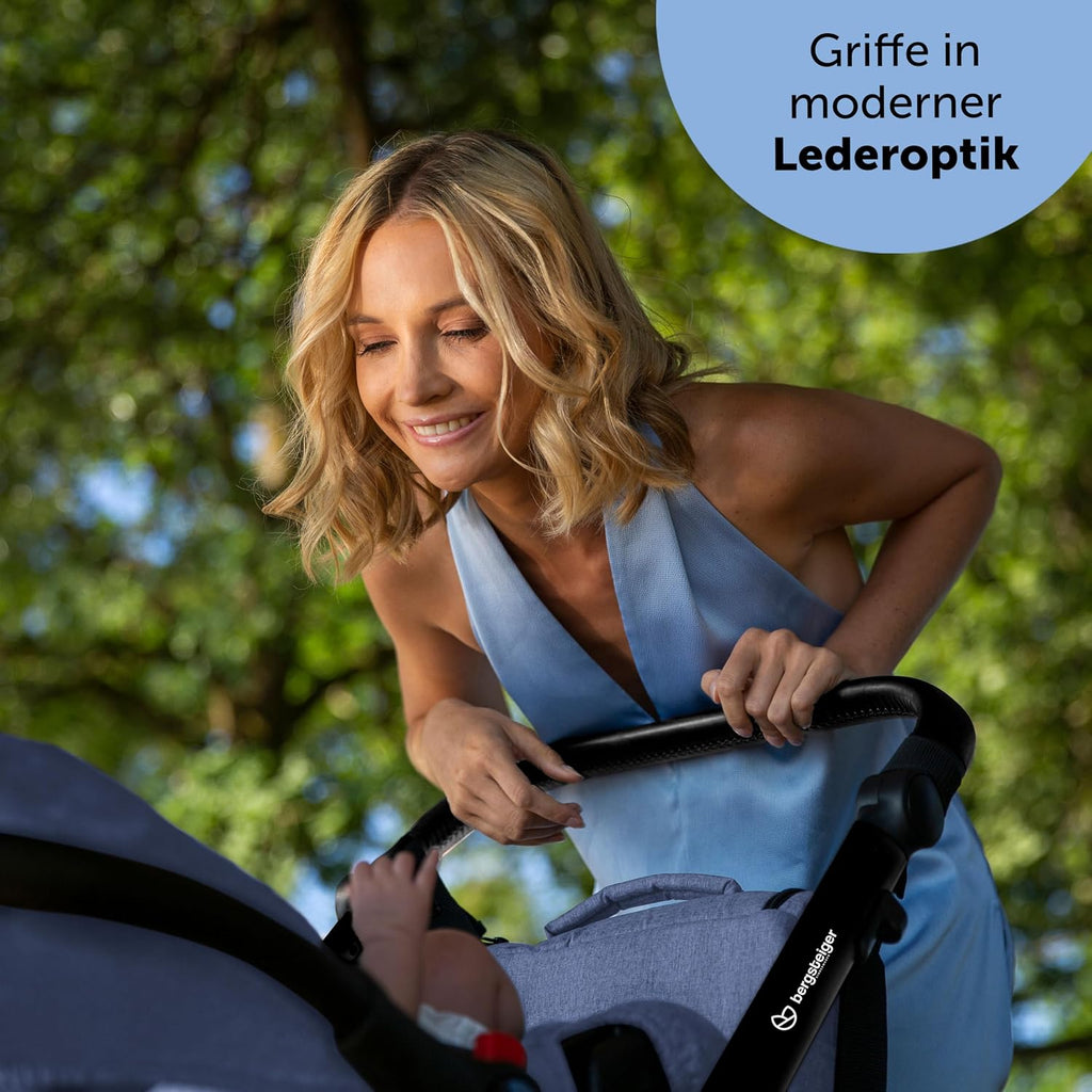 Bergsteiger Lugo 3in1 Kombikinderwagen Komplettset inkl Babyschale