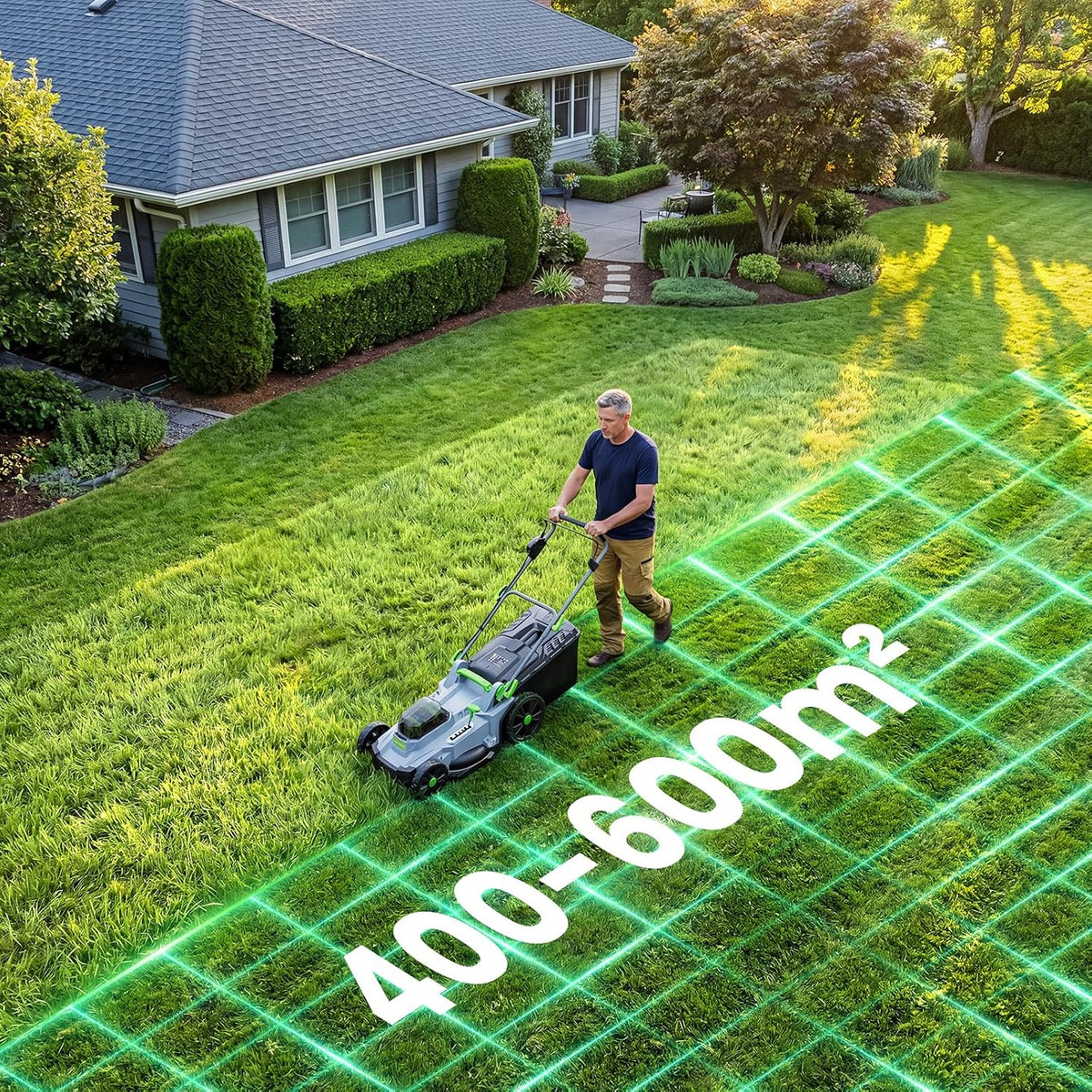 ETOOLAB M17-2CG Akku-Rasenmäher 40V