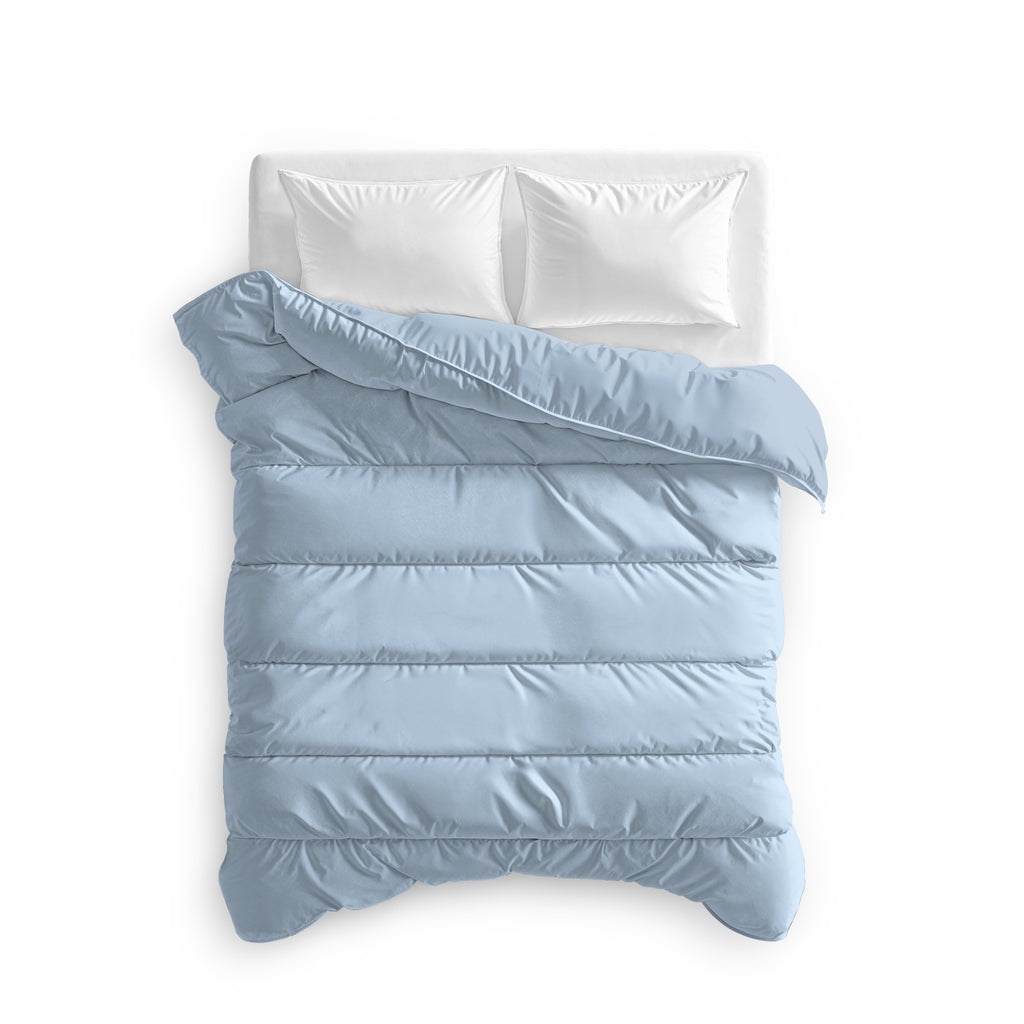Zelesta Everyday Uni Ganzjahresbettdecke Hellblau