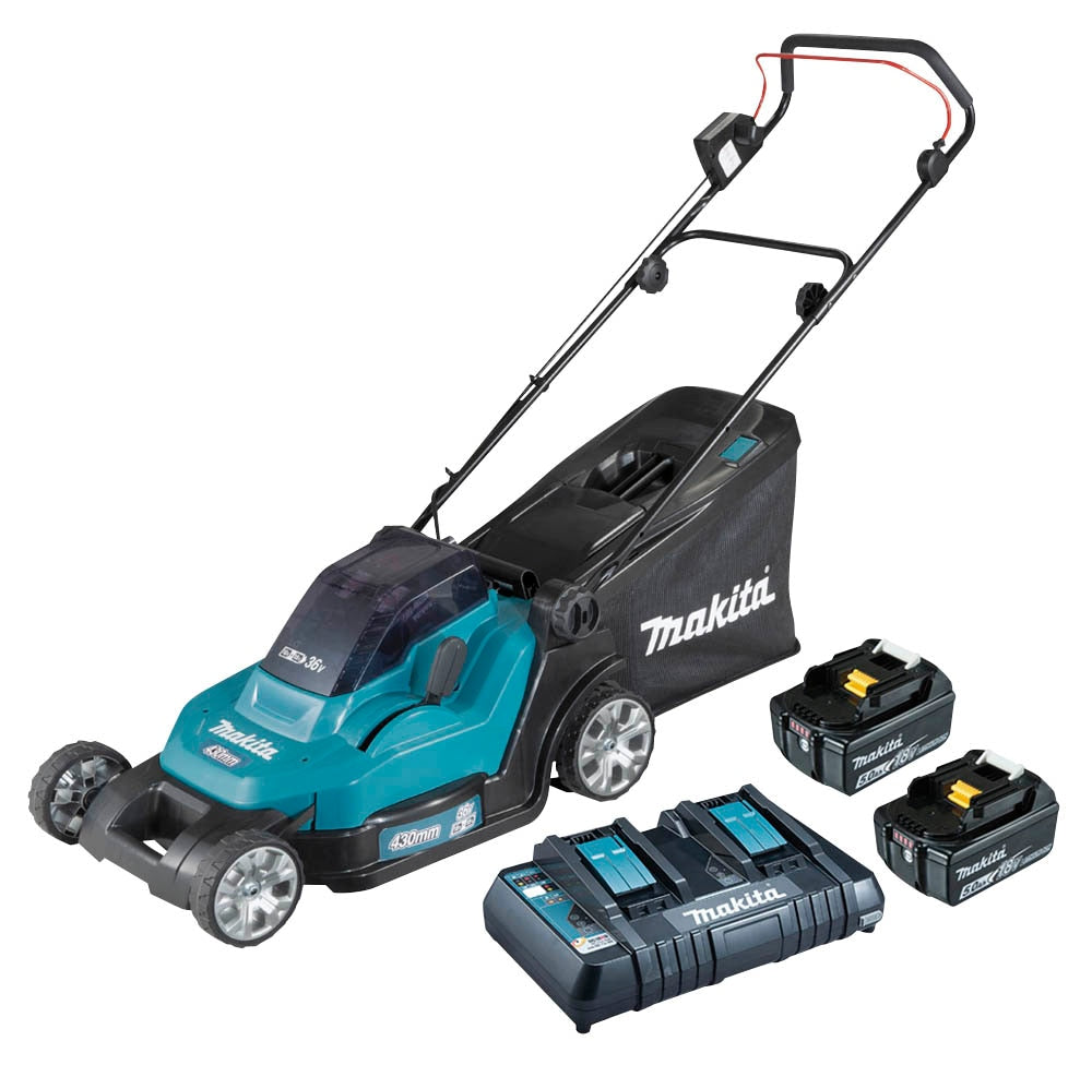 Makita DLM432PT2 Akku-Rasenmäher 2x18V