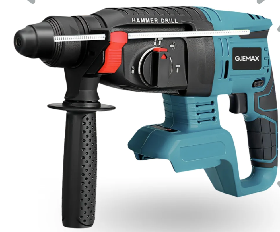 GJEMAX Akku-Bohrhammer 18V SDS-Plus