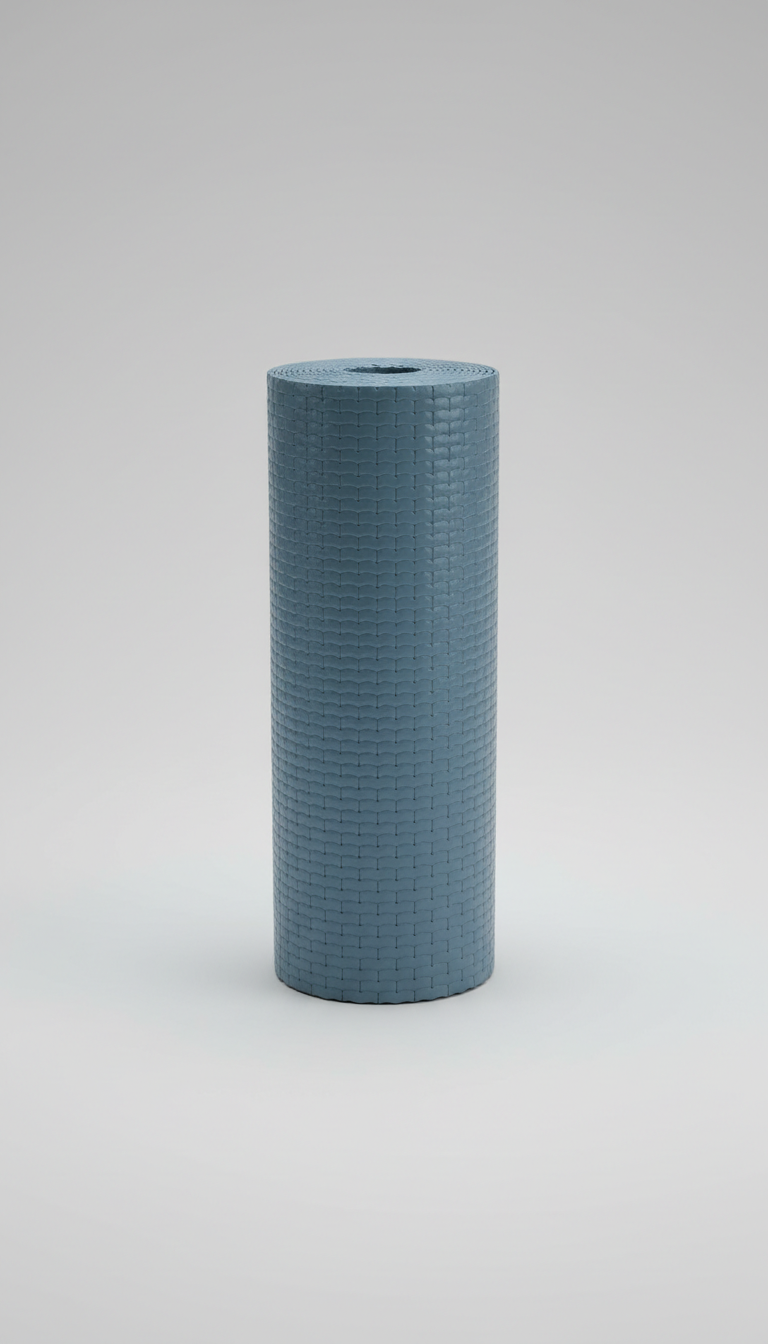 Stone Blue grip shelf liner roll
