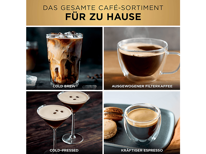 NINJA ES655EU Luxe Café Premier Plus Kaffeemaschine Silber