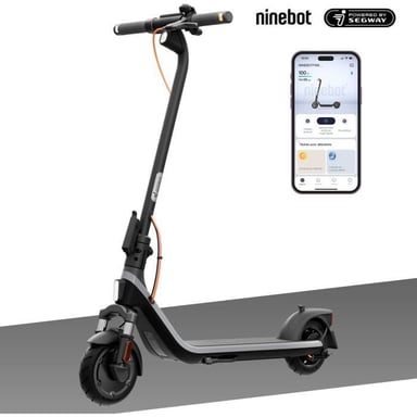 NINEBOT BY SEGWAY E2 Plus E II Trottinette Électrique Noir