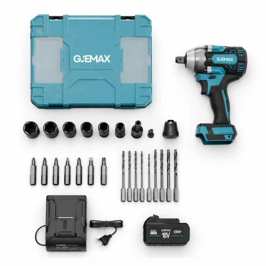 GJEMAX GX+ Akku-Schlagschrauber 18V